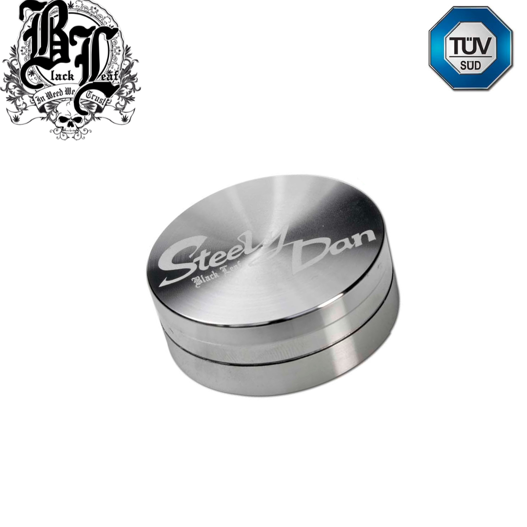 Grinder, Black Leaf®, Steely Dan, Edelstahl, 38,5mm